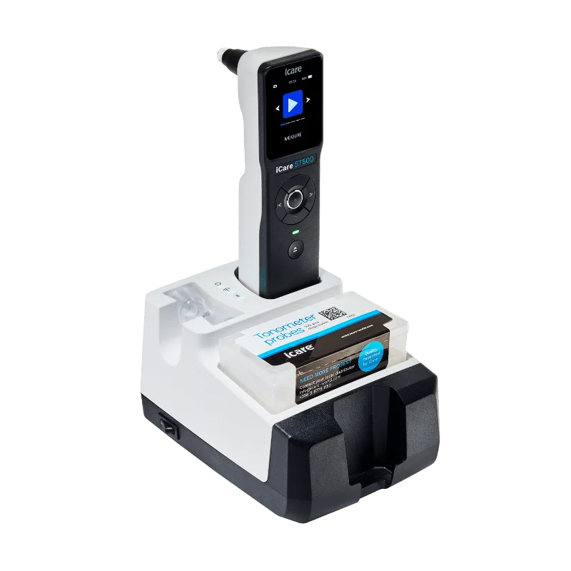 株式会社エムイーテクニカ　アイケアST500 スリットランプ取付型眼圧計